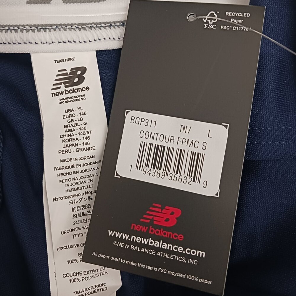 New Balance Youth Fastpitch Softball Mid Calf Pant Size L, XL Blue - NWT - Picture 7 of 8